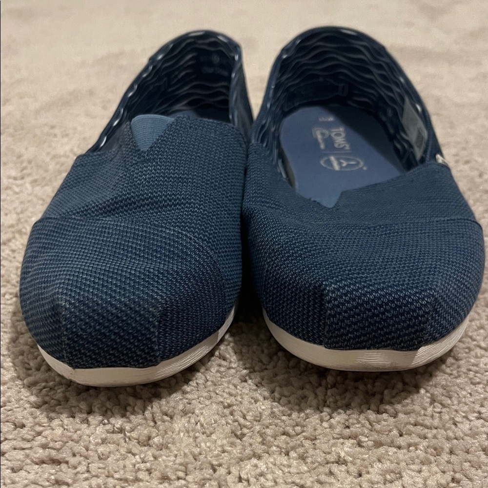 Toms Dark Blue Casual Slip-Ons